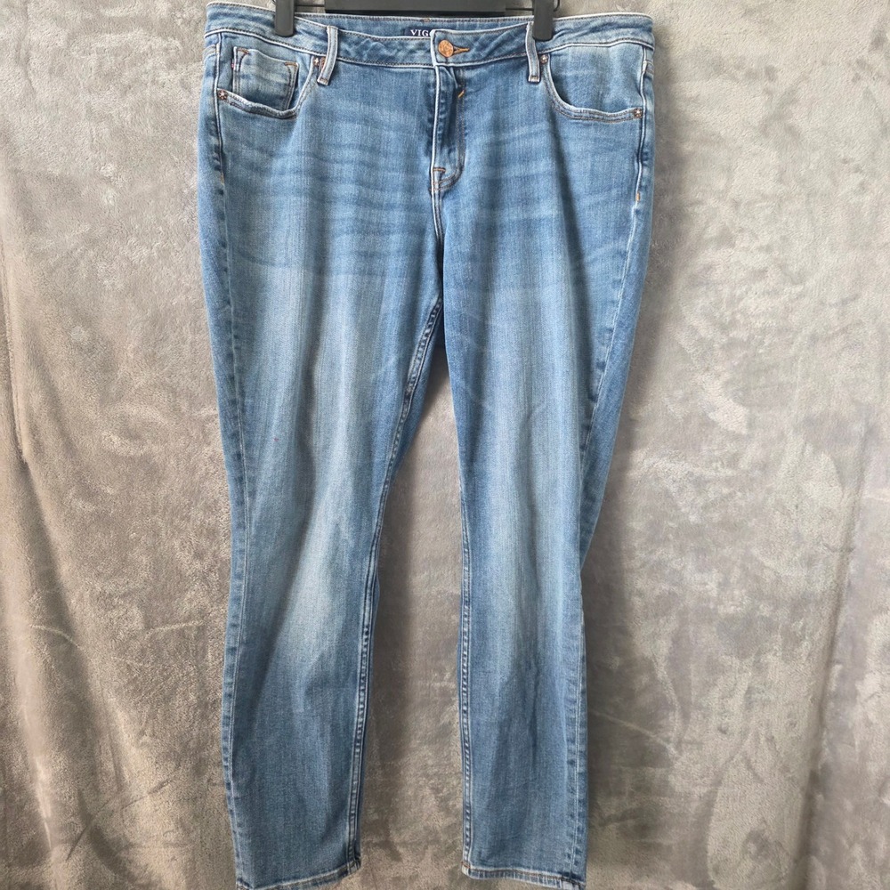 Vigoss Jagger Skinny Jeans Light Wash S16 L29 Classic Fit Denim